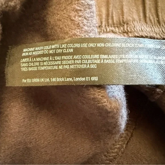 Free People Movement Where The Wind Blows Grey Fringe Jogger Sweatpants Size XS - Picture 11 of 13